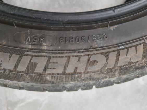 Michelin Primacy 3, 225/50R18, 95V, bieżnik 6 mm, DOT 2022