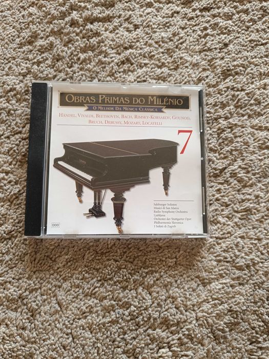 CDs Música "Obras Primas do Milénio - O Melhor da Música Clássica"