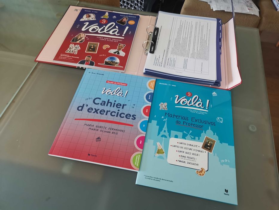 livros professor PORTUGUÊS P5,  top teen 9, défis 8 e 9, PT8, P7