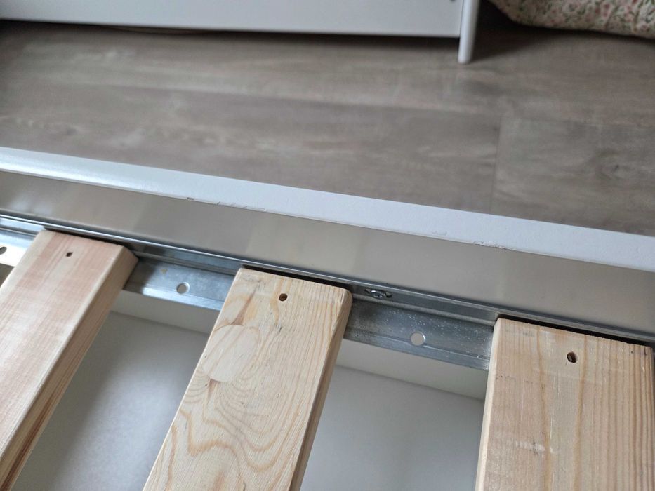 Łóżko IKEA HEMNES, leżanka z 3 szufladami