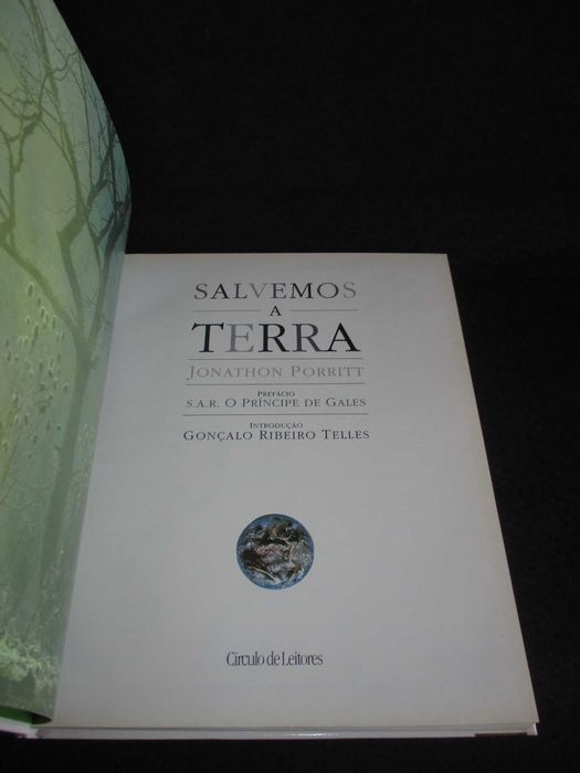 Livro Salvemos a Terra Jonathon Porritt