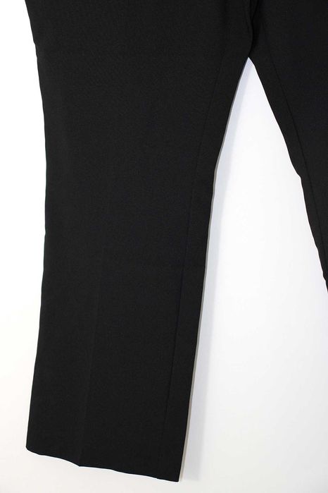 r7 PAPAYA Eleganckie Damskie Czarne Spodnie w Kant 46 3XL