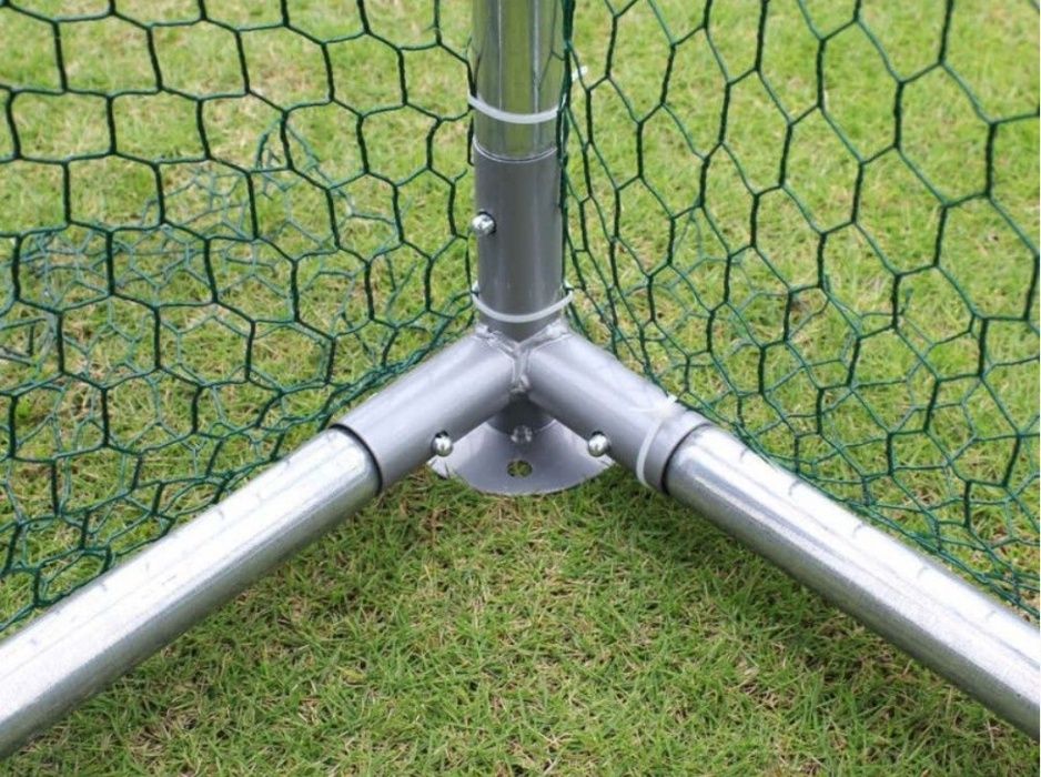 Gaiola Jaula Capoeira em rede metálica para animais ou arrumação