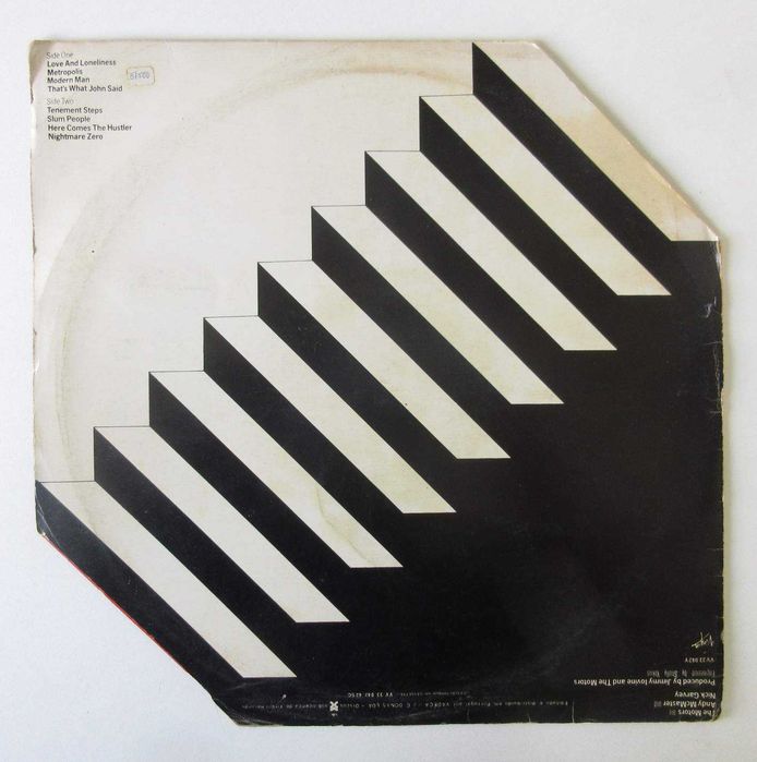 THE MOTORS - Tenement Steps (LP)