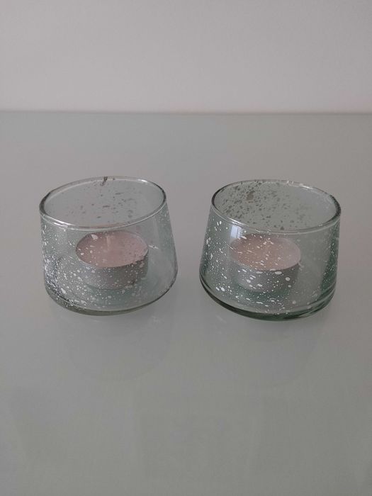 Conjunto 2 porta-velas