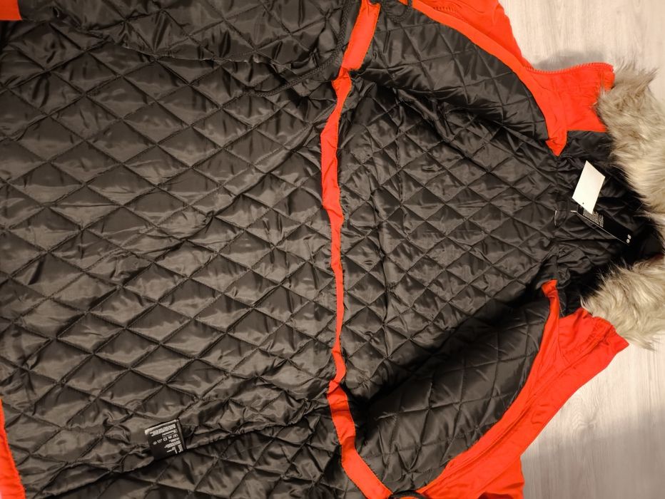 Kurtka puchowa zimowa damska , Płaszcz Parka rozmiar 36 S