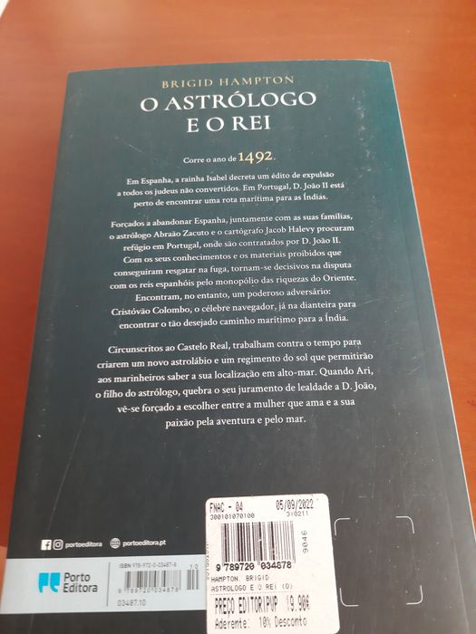" O astrologo e o rei" de Brigid Hampton