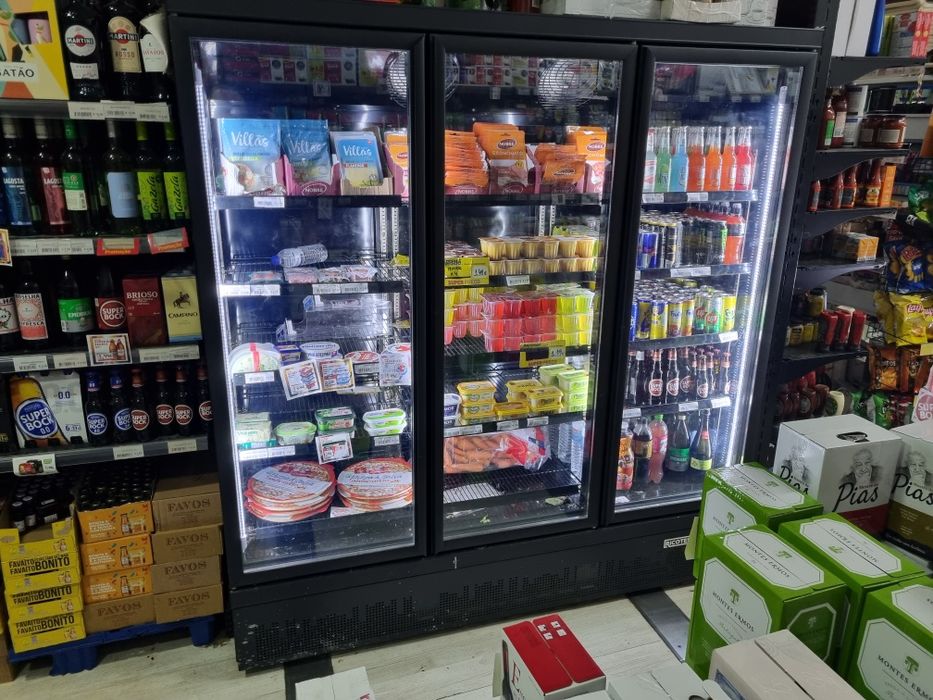 Vitrine frio de 3 portas