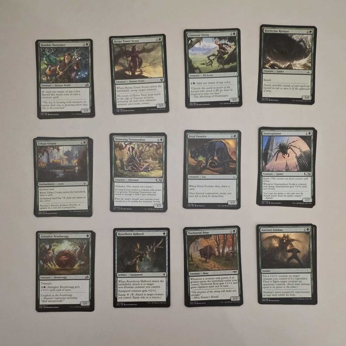 Cartas Magic - Verdes