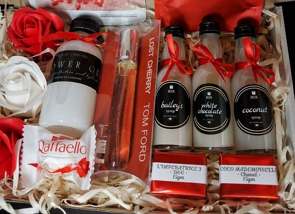 Подарунковий бокс для неї, подарунок жінці, дівчині, коханій