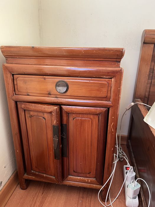 2x Mesa Cabeceira Oriental