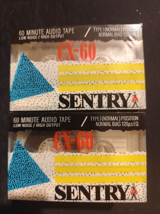 Nowe zafoliowane kasety SENTRY CX-60