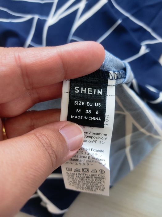 Vestido novo azul