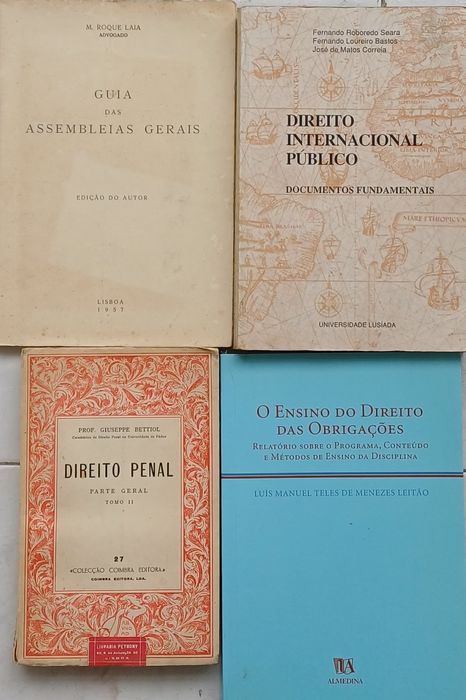 Direito Vários Livros Vários preços