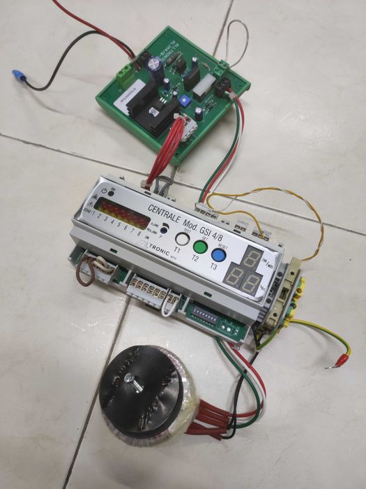 Central detecção de gás combustível
