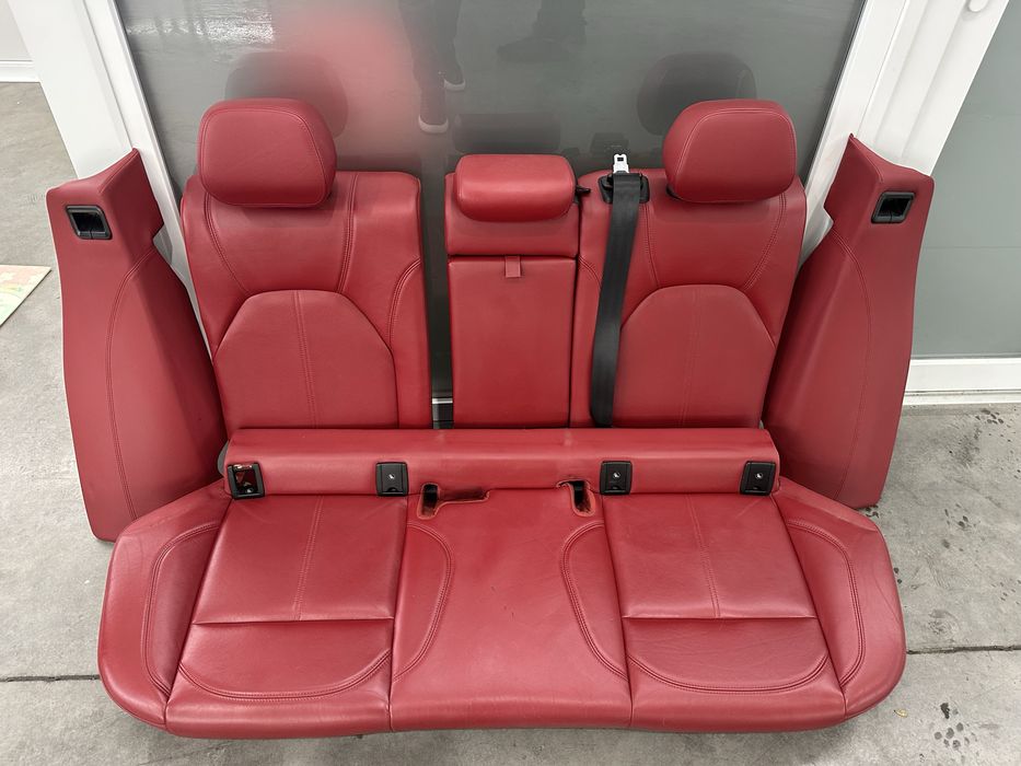 Шкіряні сидіння Alfa Romeo(Stelvio/Giulia)-комплект перед+зад,шкіра.