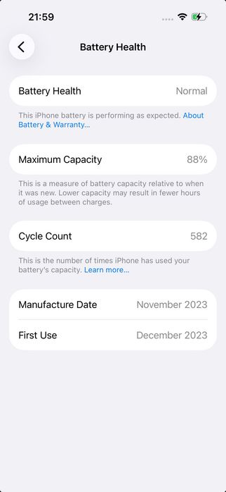 Iphone 15 256 GB