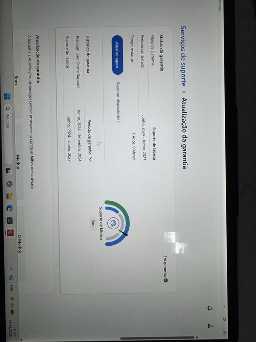 Portatil Lenovo com garantia