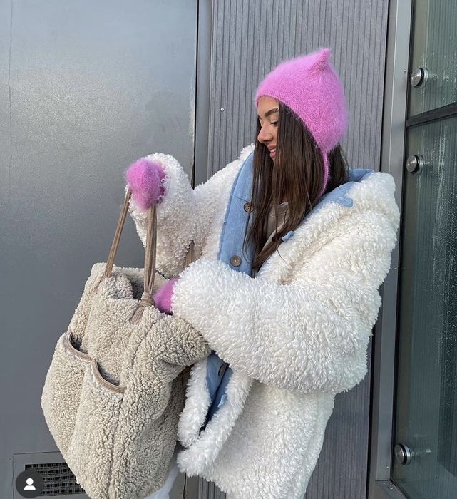 Свяжу чепчик на заказ из ангоры