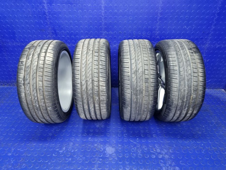 KOMPLET kół felg aluminiowych 18” x 8.5” AUDI A4 B9 A5 F5 OEM PIRELLI 8W0601025DE