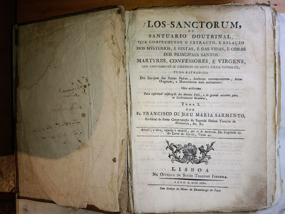 Los Sanctorum, ou Santuário Doutrinal – Tomo I