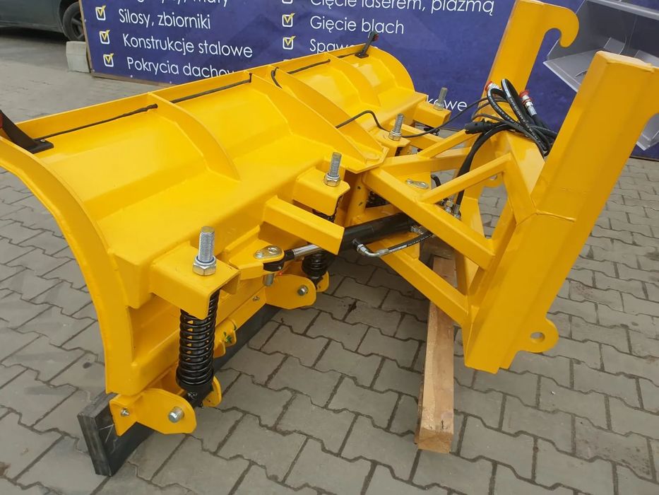 Pług na sprężynach 300 cm do ładowarki Kramer, Schaffer, New Holland, Dieci, CAT, Case, JCB, Merlo