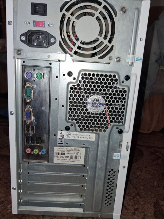 Системний блок для ігор та роботи