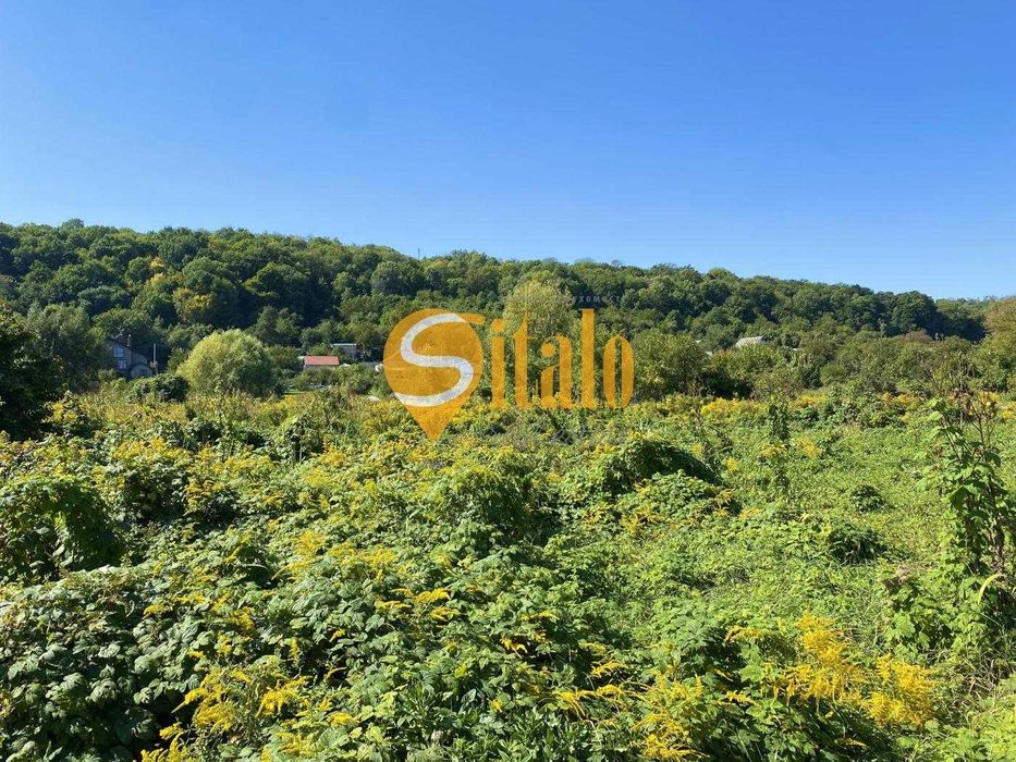 Ділянка з видом на К. Карпати, поруч із озером в Підгірцях