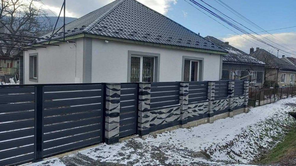 Забор ранчо. Металлический забор. Ворота металлические.