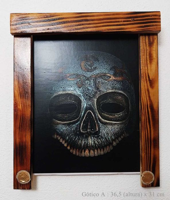 Quadros Góticos (caveiras)