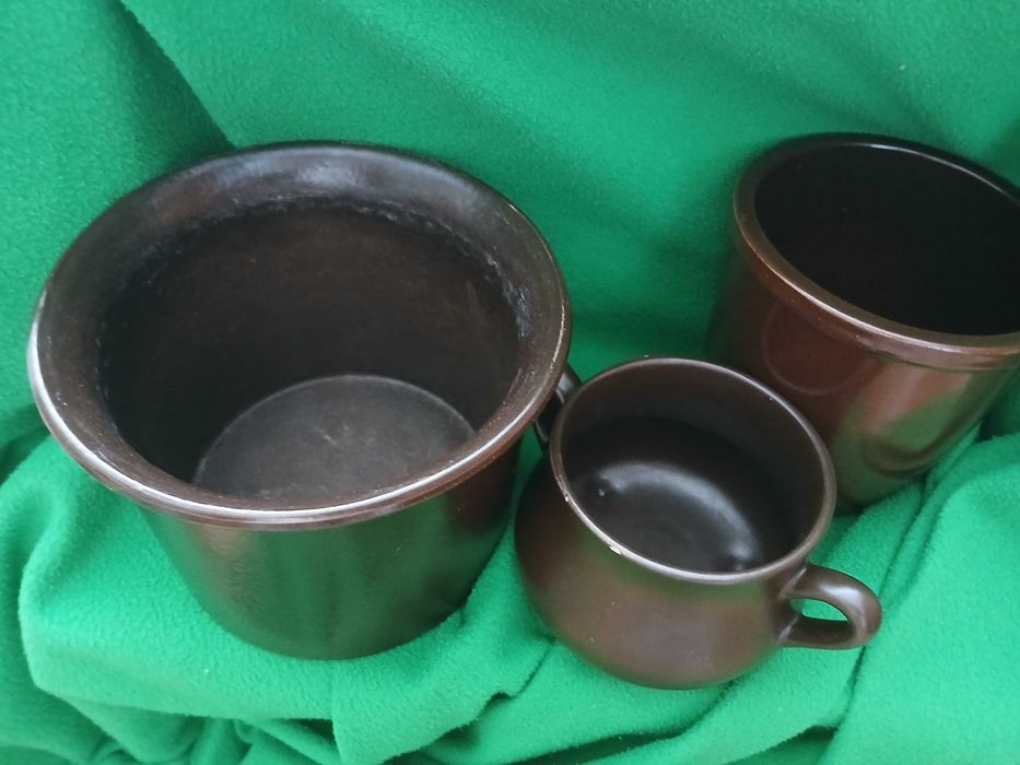 Osłonki na kwiaty, pojemniki na drobiazgi elementy dekoracyjne vintage