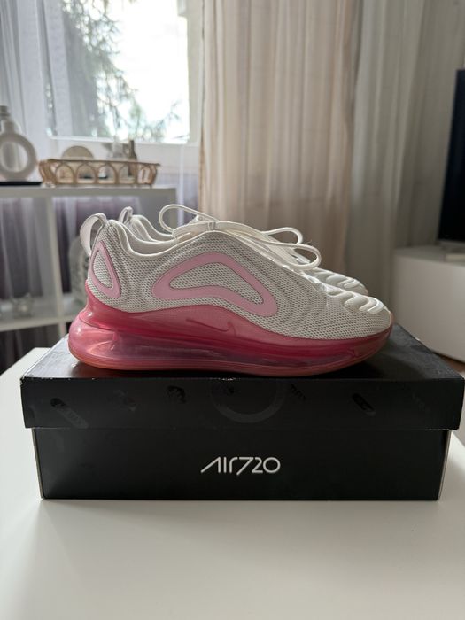 Nike Air Max 720 sneakersy biało różowe 23 cm 36.5