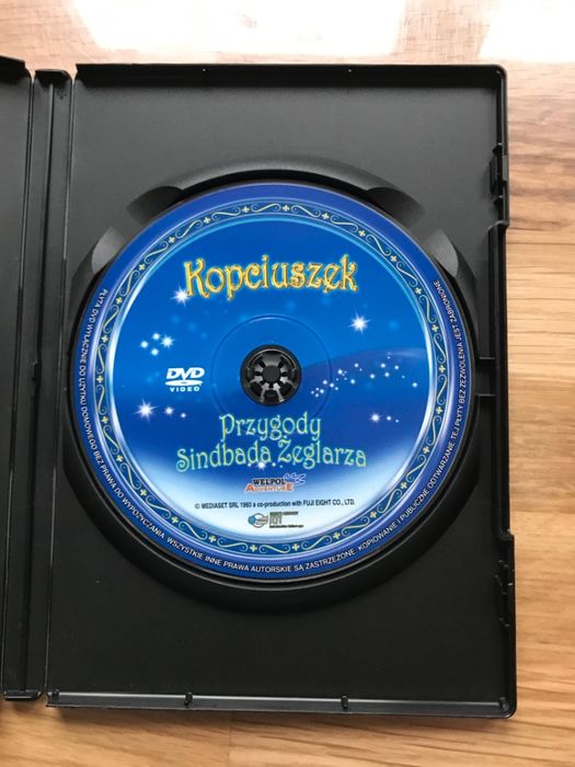 Bajka na DVD Kopciuszek