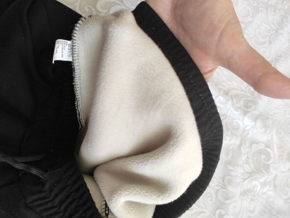 Жіночі штани спортивні джогери на флісі