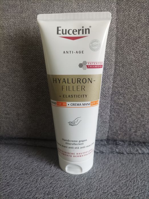 Eucerin Hyaluron-Filler+elasticity krem do rąk nowy