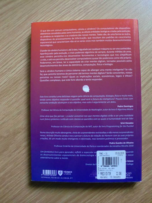 Mentes Digitais
A Ciência Redefinindo a Humanidade
de Arlindo Oliveira