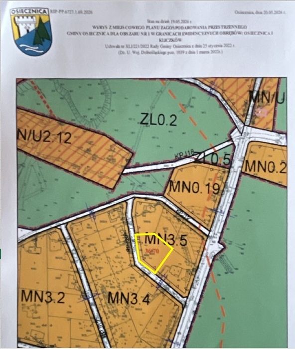Działka w Kliczkowie na sprzedaż - Widok 5