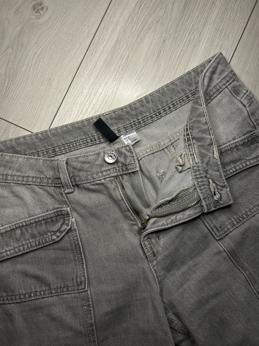 Джинсы низкая средняя широкие талия винтаж клеш flared bootcut 36 38