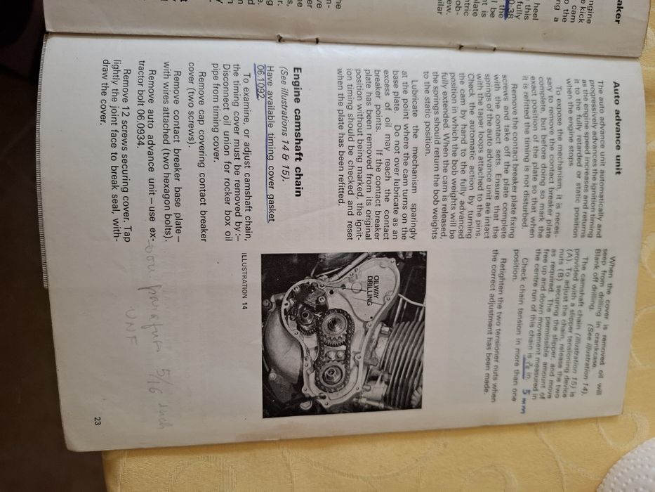 Norton comando manual