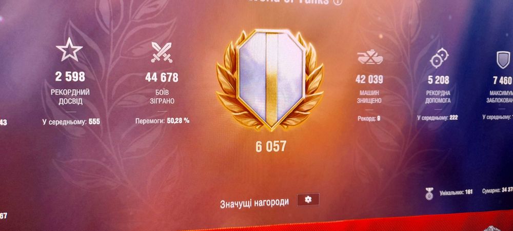 Продам прокачаний ак world of tanks