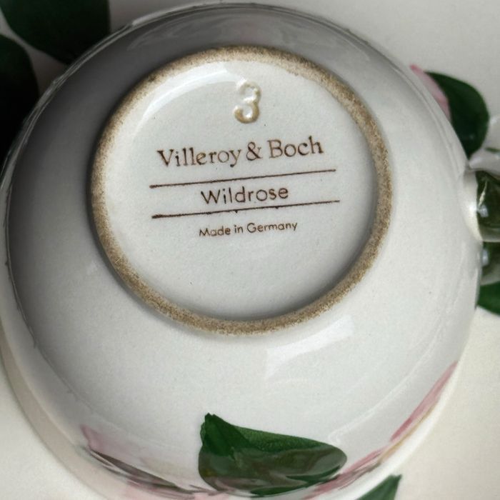 Serwis do herbaty villeroy & boch wild rose róża dla 6 osób B5/080230