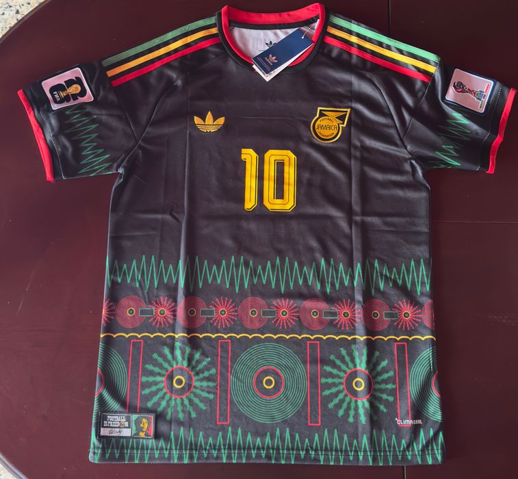 Camisola Jamaica 2026 – Edição Especial Bob Marley (Nova)