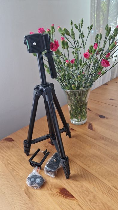 Statyw tripod 3120 na telefon z pilotem bluetooth