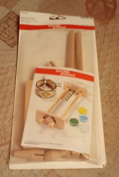 Верстат-п'яльце для плетіння бісеру