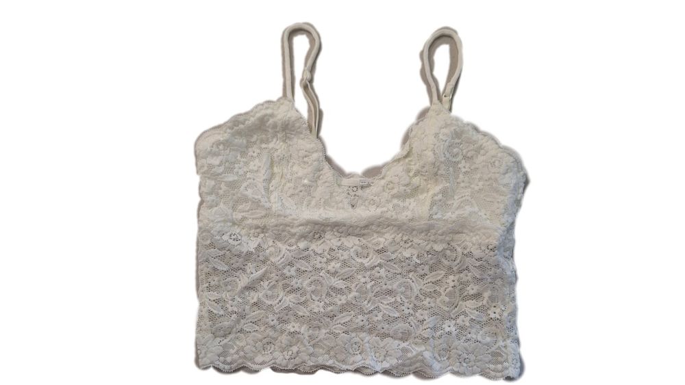 женский кружевной топ/майка