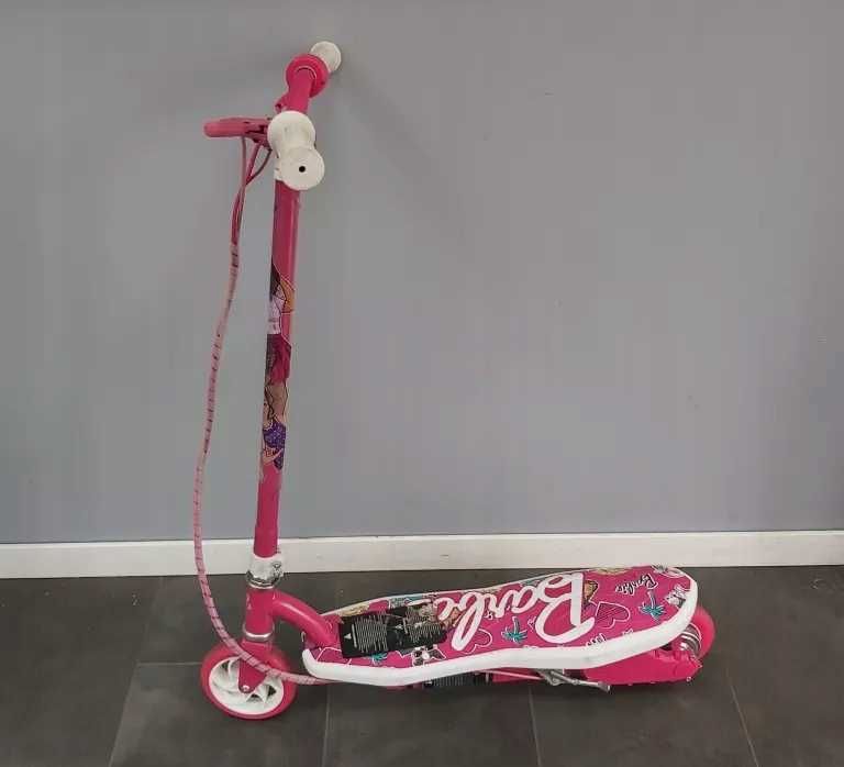 Hulajnoga elektryczna barbi różowa