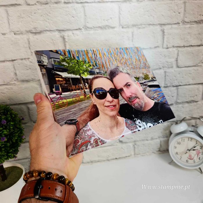 Tela (Quadro) com fotografia