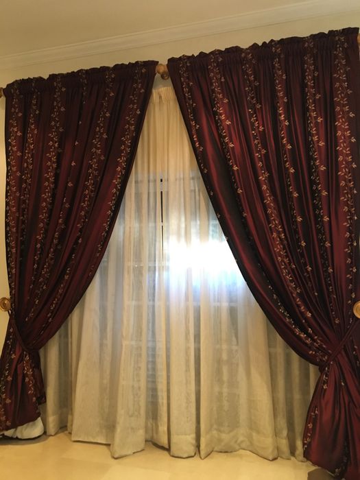 Conjunto completo Cortinados e Varão