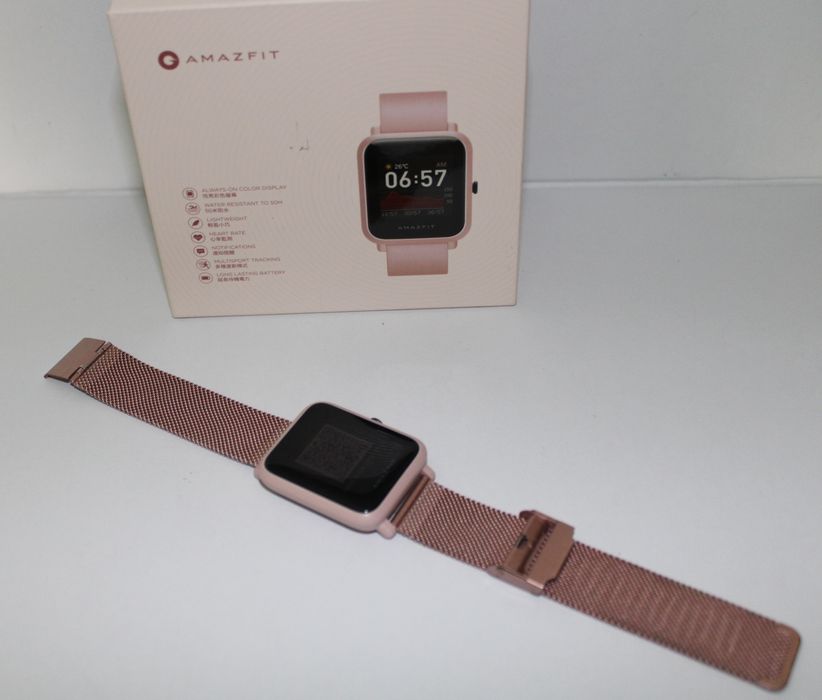 Amazfit Bip S Lite [Smartwatch com Pulseira de Aço Inoxidável]64551344602881120