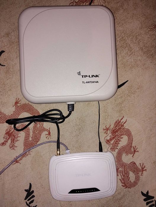 Потужна WiFi антенна TP-LINK TL-ANT2414A + роутер TP-LINK TL-WR741ND